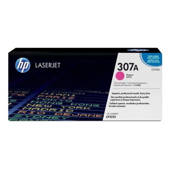 HP 307A MAGENTA (CE743A) - TONER HP LASERJET D'ORIGINE