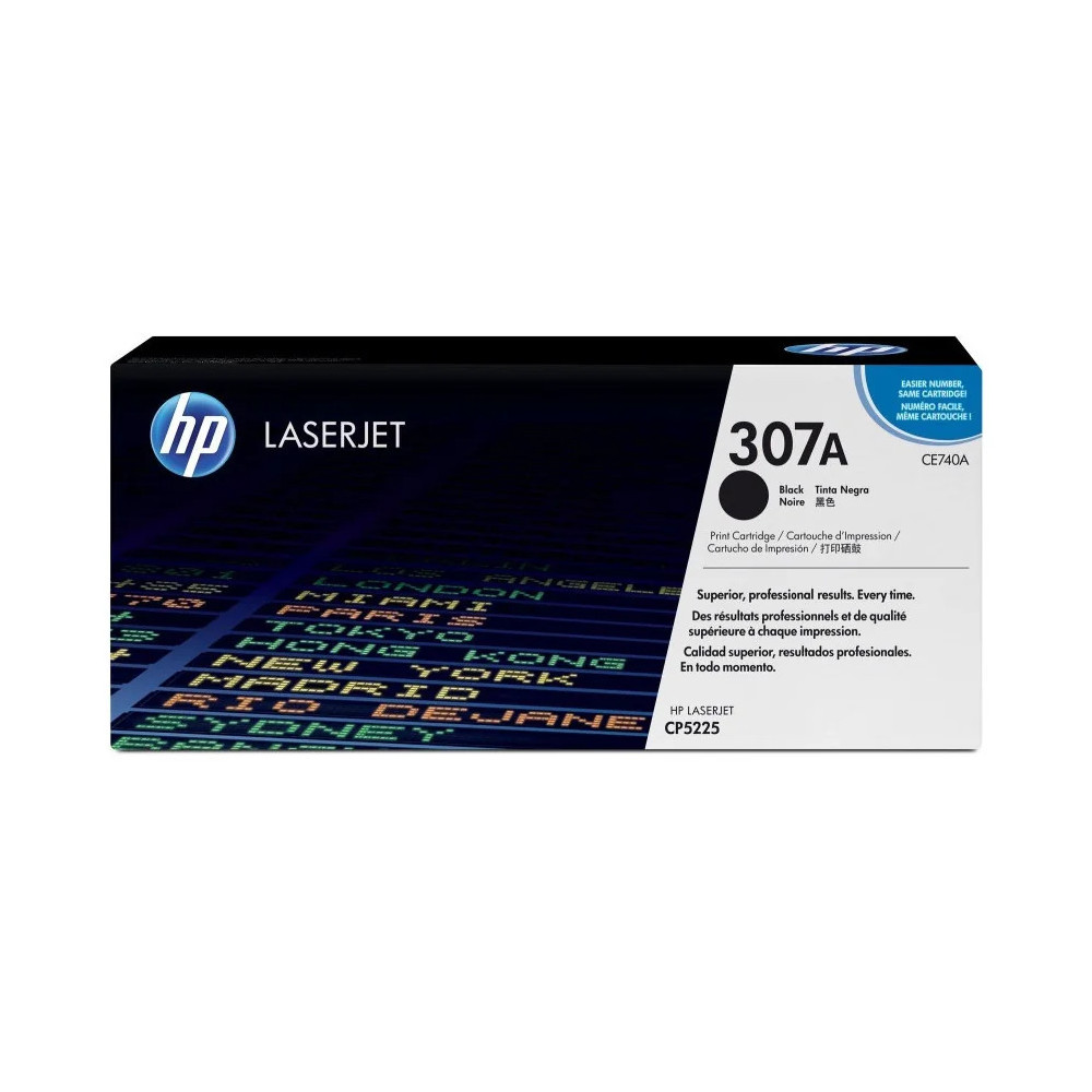 HP 307A NOIR (CE740A) - TONER HP LASERJET D'ORIGINE