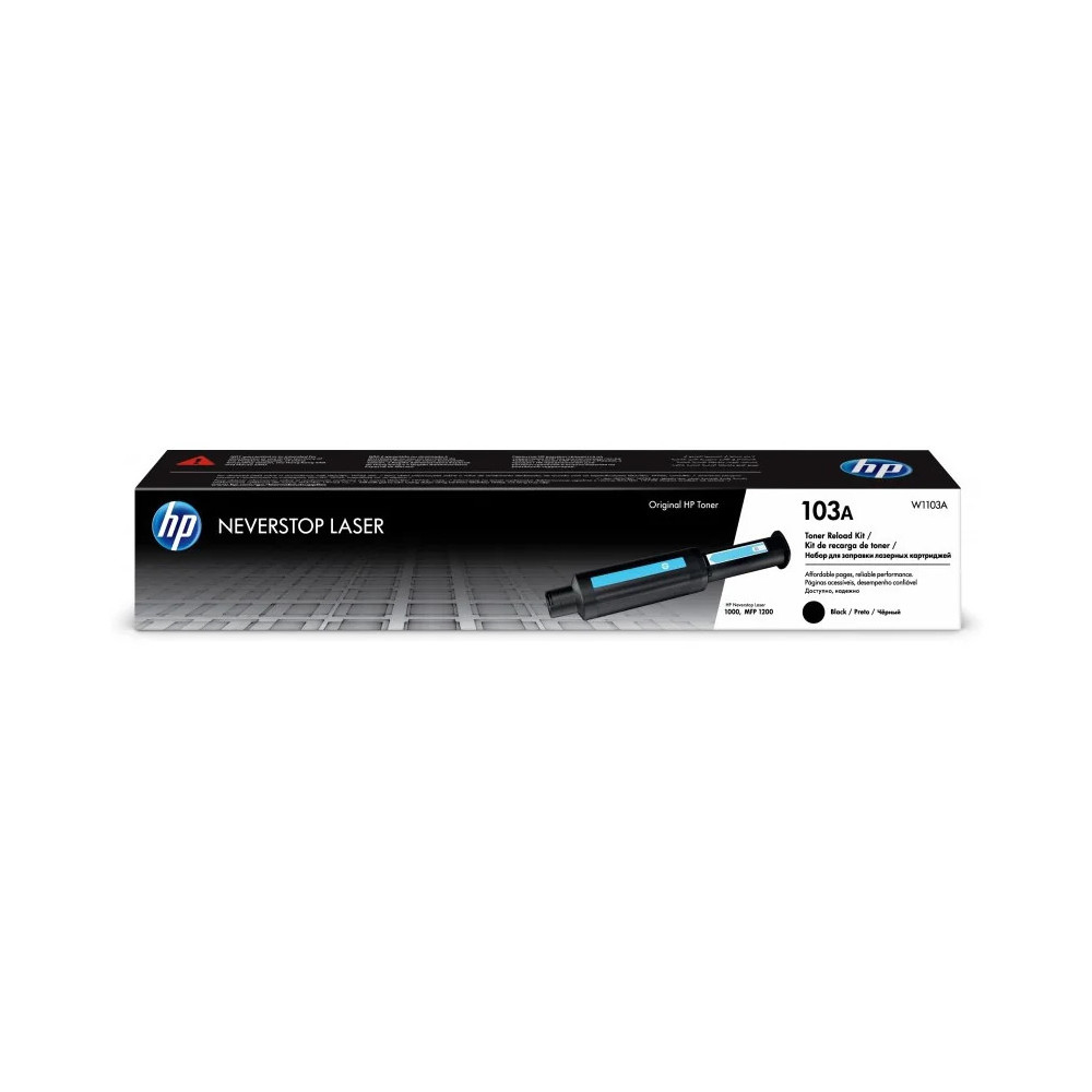 HP 103A NOIR (W1103A) - TONER HP LASERJET D'ORIGINE NEVERSTOP