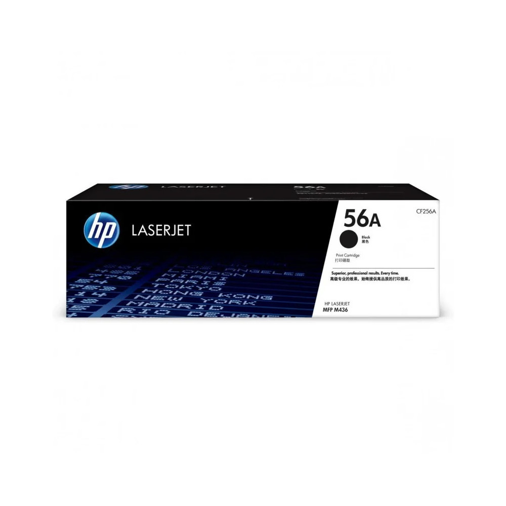 HP 56A NOIR (CF256A) - TONER HP LASERJET D'ORIGINE