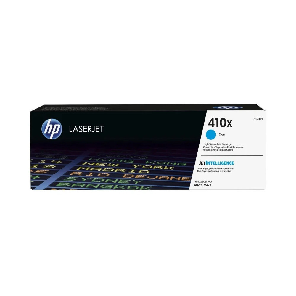 HP 410X CYAN (CF411X) - TONER GRANDE CAPACITÉ HP LASERJET D'ORIGINE