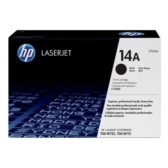 HP 14A NOIR (CF214A) - TONER HP LASERJET D'ORIGINE