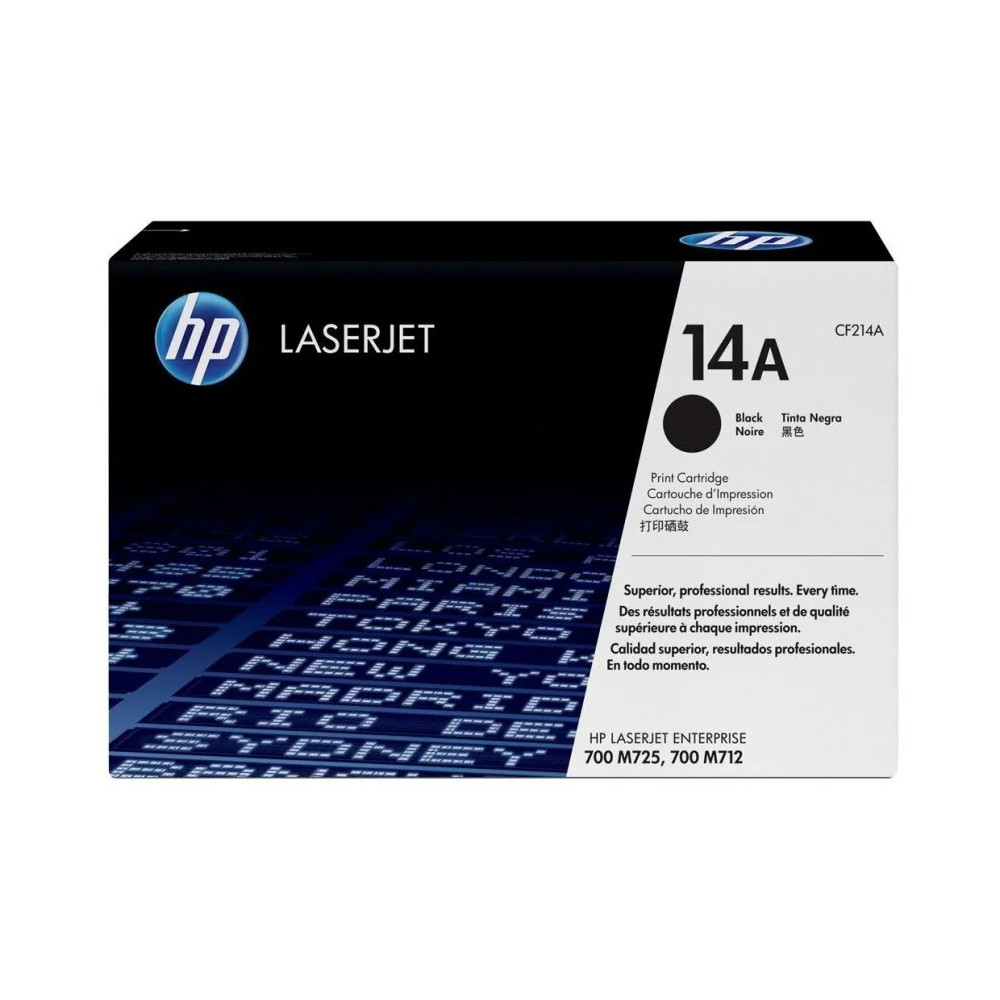 HP 14A NOIR (CF214A) - TONER HP LASERJET D'ORIGINE