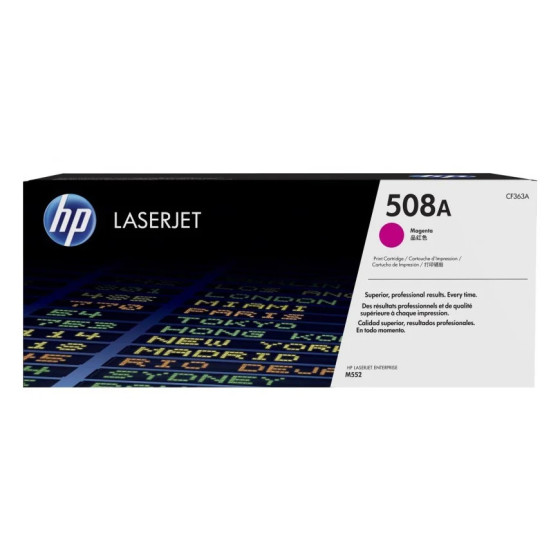 HP 508A MAGENTA (CF363A) - TONER HP LASERJET D'ORIGINE