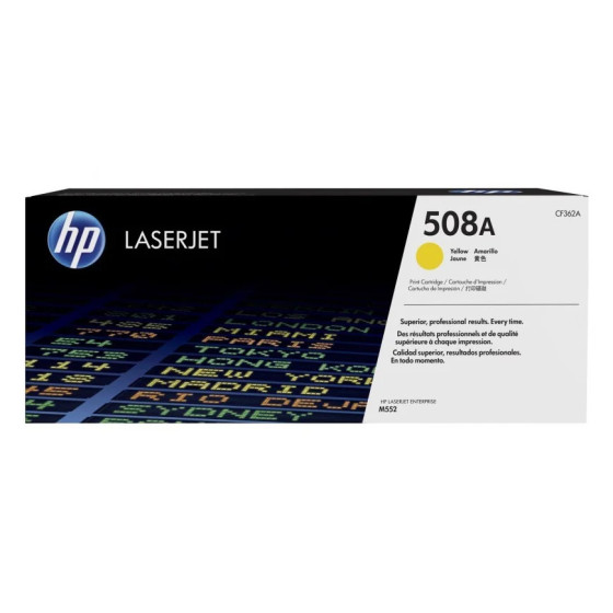 HP 508A JAUNE (CF362A) - TONER HP LASERJET D'ORIGINE