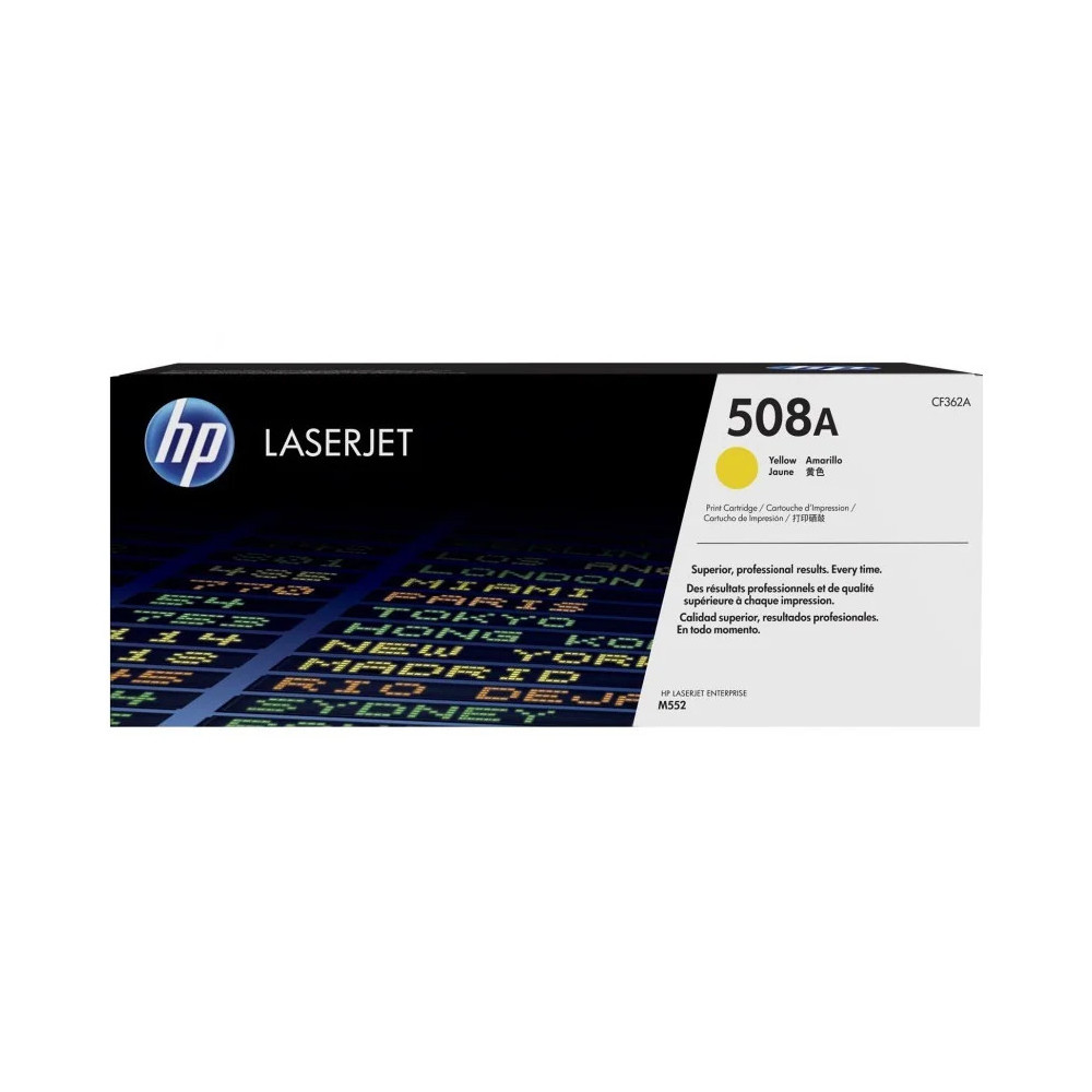 HP 508A JAUNE (CF362A) - TONER HP LASERJET D'ORIGINE