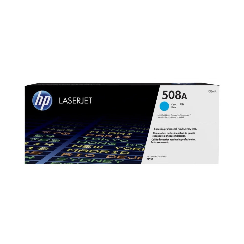 HP 508A CYAN (CF361A) - TONER HP LASERJET D'ORIGINE