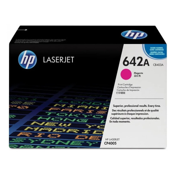 HP 642A MAGENTA (CB403A) - TONER HP LASERJET D'ORIGINE