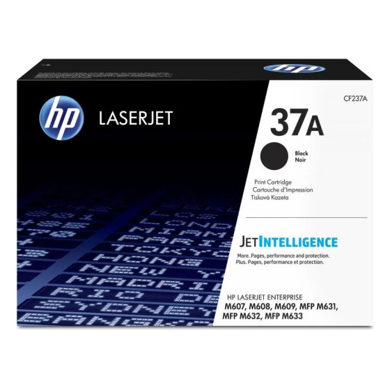 HP 37A NOIR (CF237A) - TONER HP LASERJET D'ORIGINE