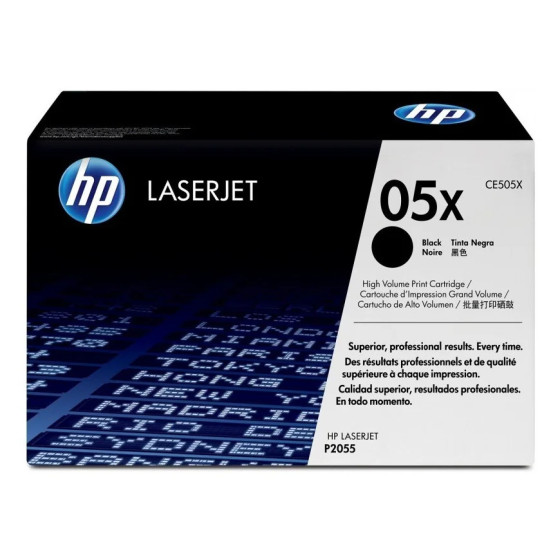 HP 05X NOIR (CE505X) - TONER HP LASERJET D'ORIGINE