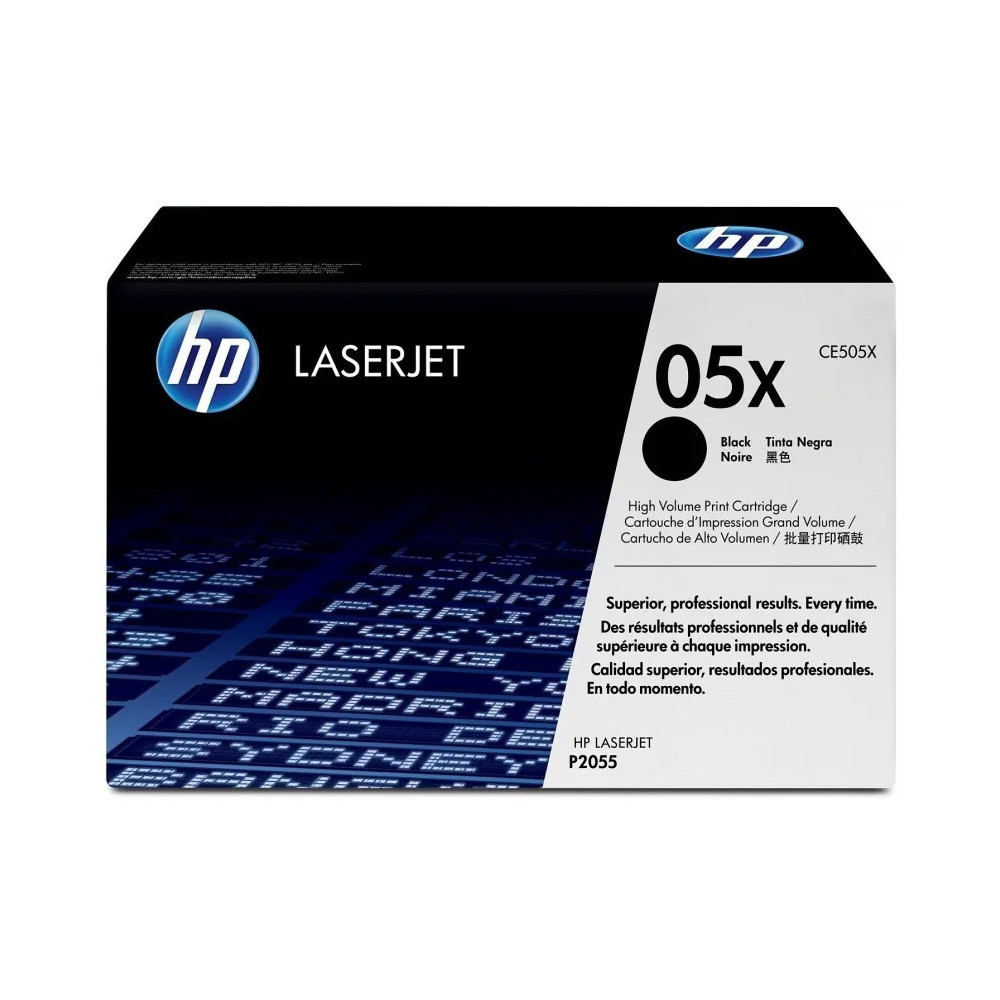 HP 05X NOIR (CE505X) - TONER HP LASERJET D'ORIGINE