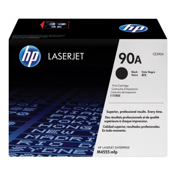 HP 90A NOIR (CE390A) - TONER HP LASERJET D'ORIGINE