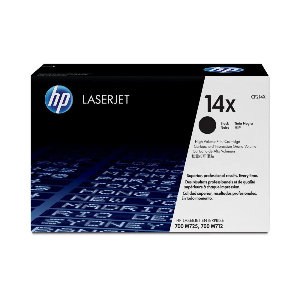 HP 14X NOIR (CF214X) - TONER GRANDE CAPACITÉ HP LASERJET D'ORIGINE