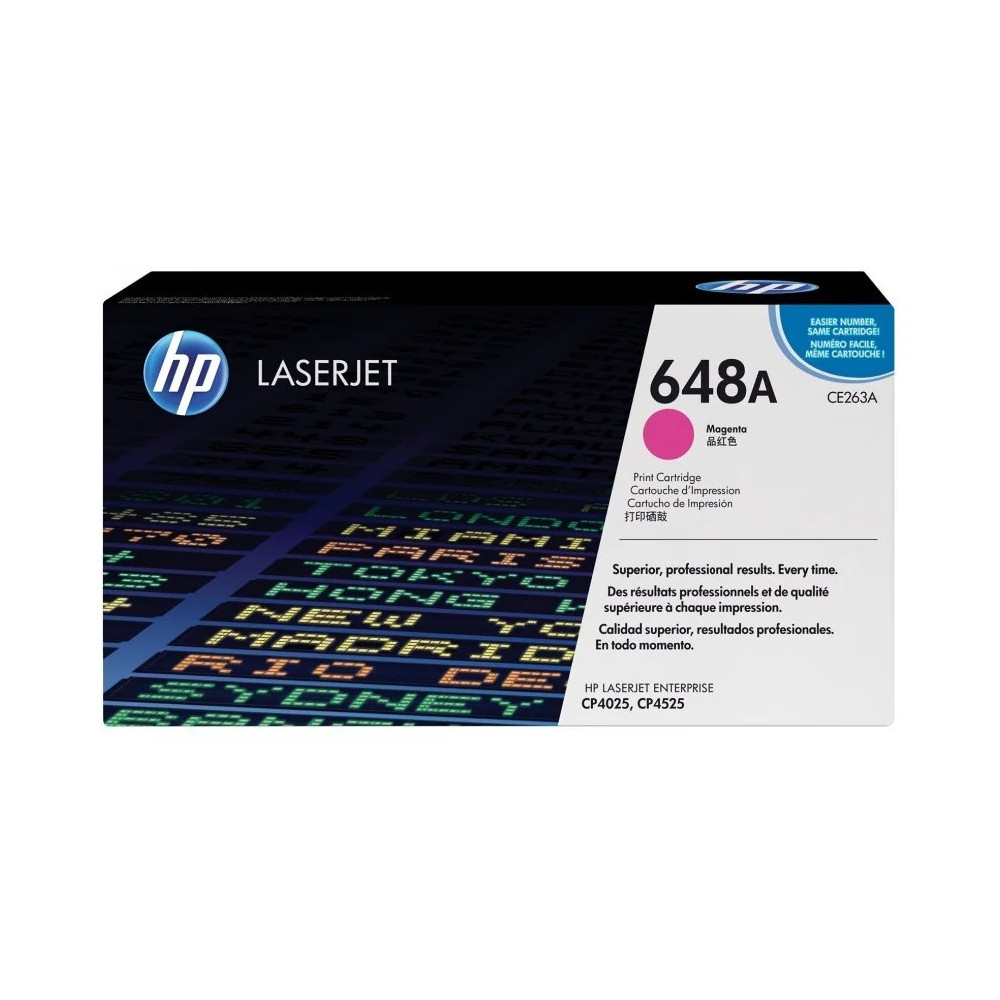HP 648A MAGENTA (CE263A) - TONER HP LASERJET D'ORIGINE