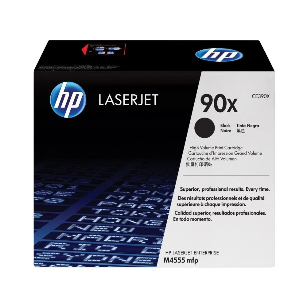 HP 90X NOIR (CE390X) - TONER GRANDE CAPACITÉ HP LASERJET D'ORIGINE