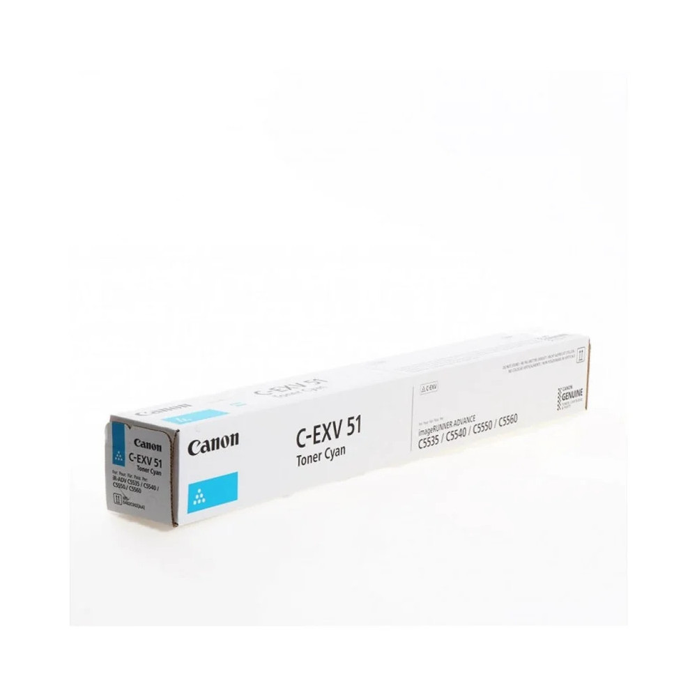 CANON C-EXV 51 CYAN - TONER CANON D'ORIGINE (0482C002AA)
