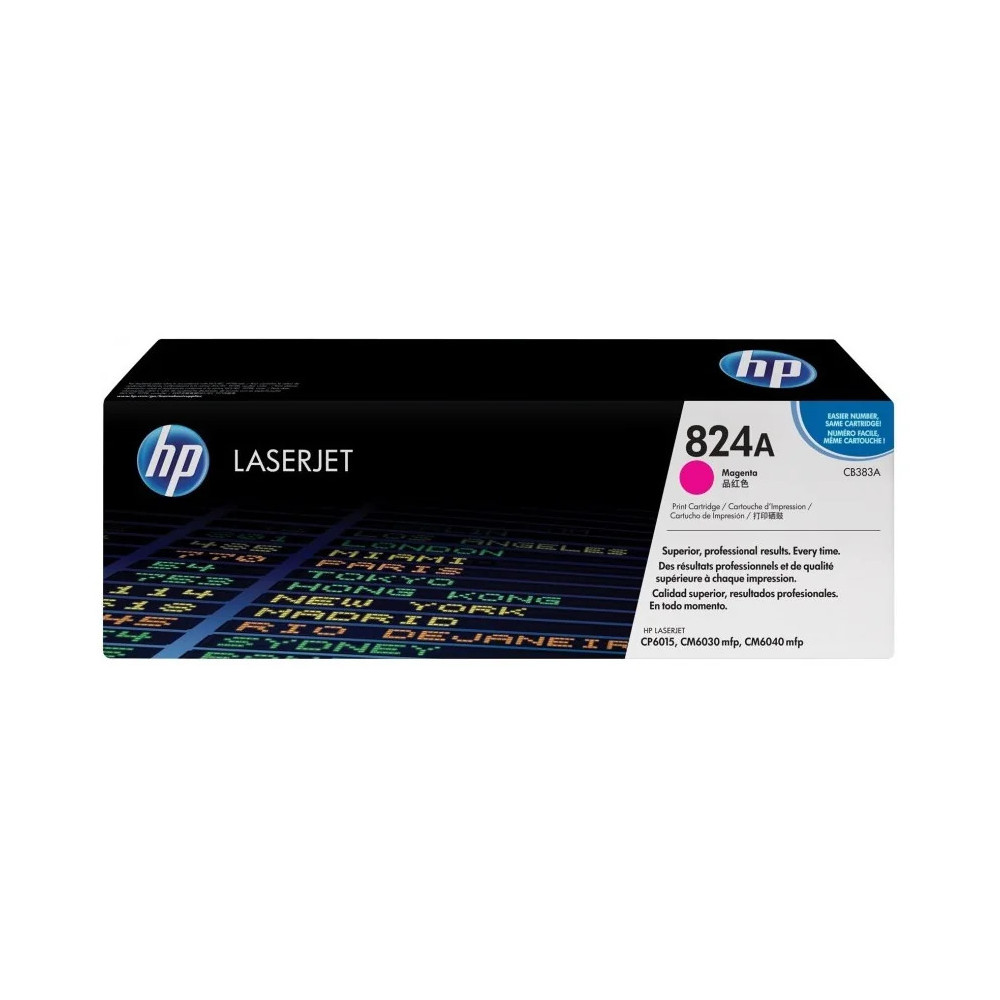 HP 824A MAGENTA (CB383A) - TONER HP LASERJET D'ORIGINE