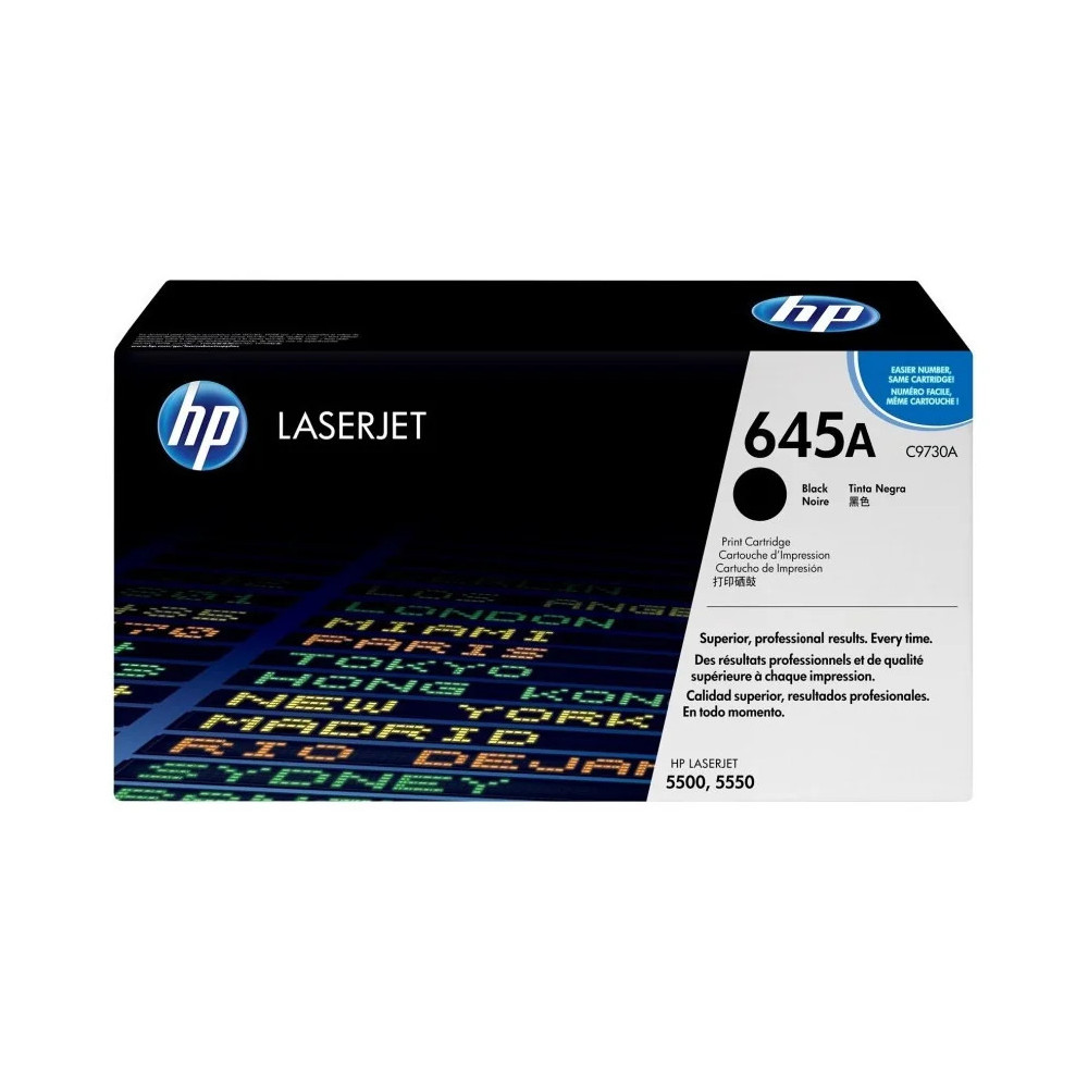 HP 645A NOIR (C9730A) - TONER HP LASERJET D'ORIGINE