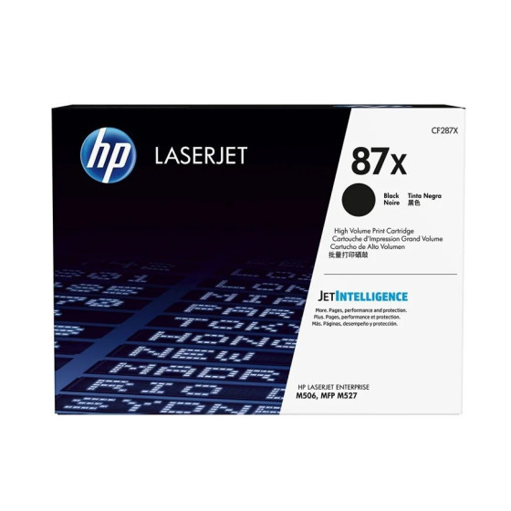 HP 87X NOIR (CF287X) - TONER GRANDE CAPACITÉ HP LASERJET D'ORIGINE