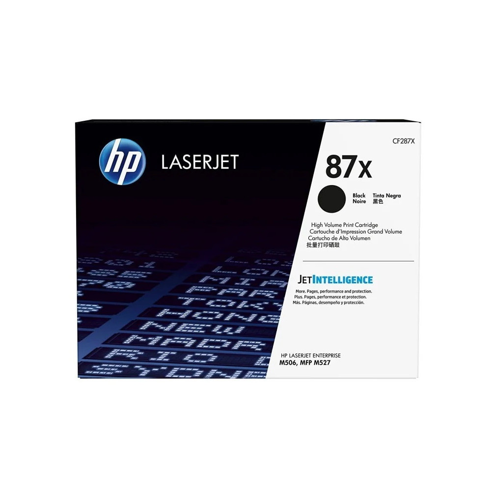 HP 87X NOIR (CF287X) - TONER GRANDE CAPACITÉ HP LASERJET D'ORIGINE