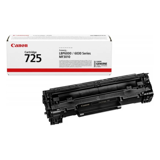 CANON 725 NOIR - TONER CANON D'ORIGINE (3484B002AA)