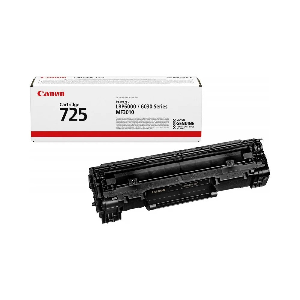 CANON 725 NOIR - TONER CANON D'ORIGINE (3484B002AA)