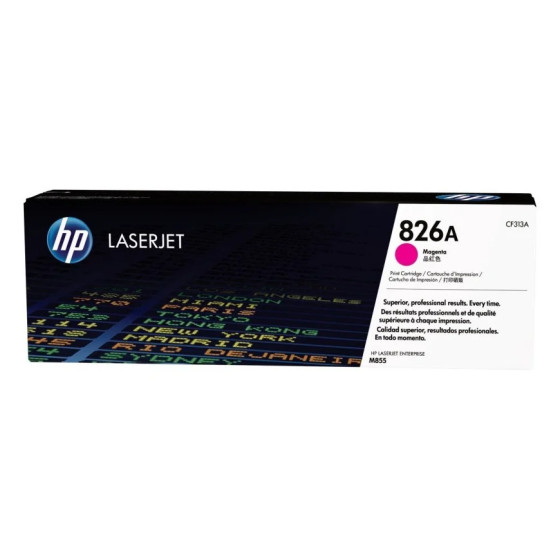 HP 826A MAGENTA (CF313A) - TONER HP LASERJET D'ORIGINE