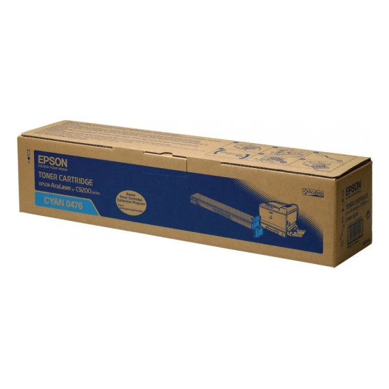 EPSON 0476 CYAN - TONER EPSON D'ORIGINE (C13S050476)