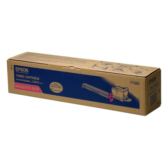 EPSON 0475 MAGENTA - TONER EPSON D'ORIGINE (C13S050475)