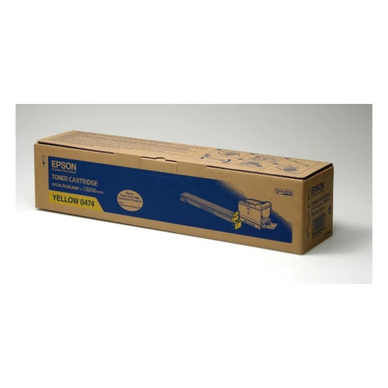 EPSON 0474 JAUNE - TONER EPSON D'ORIGINE (C13S050474)