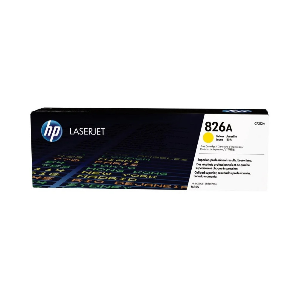 HP 826A JAUNE (CF312A) - TONER HP LASERJET D'ORIGINE