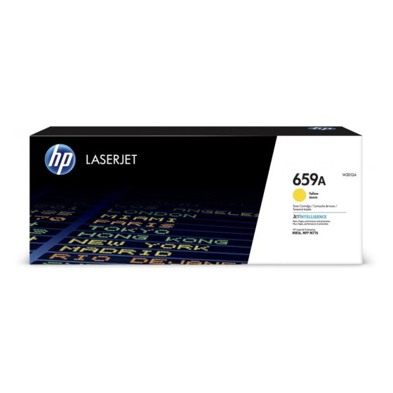 HP 659A JAUNE (W2012A) - TONER HP LASERJET D'ORIGINE