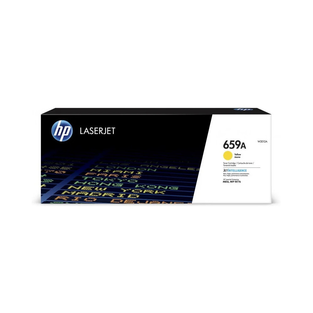 HP 659A JAUNE (W2012A) - TONER HP LASERJET D'ORIGINE
