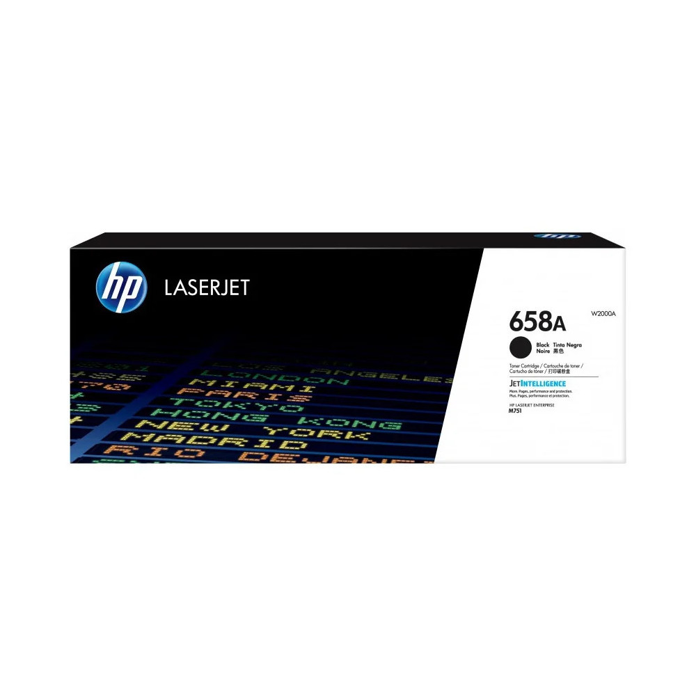 HP 658A NOIR (W2000A) - TONER HP LASERJET D'ORIGINE