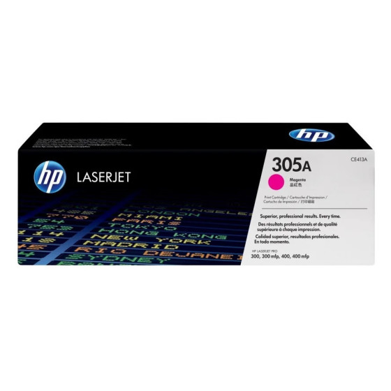 HP 305A MAGENTA (CE413A) - TONER HP LASERJET D'ORIGINE