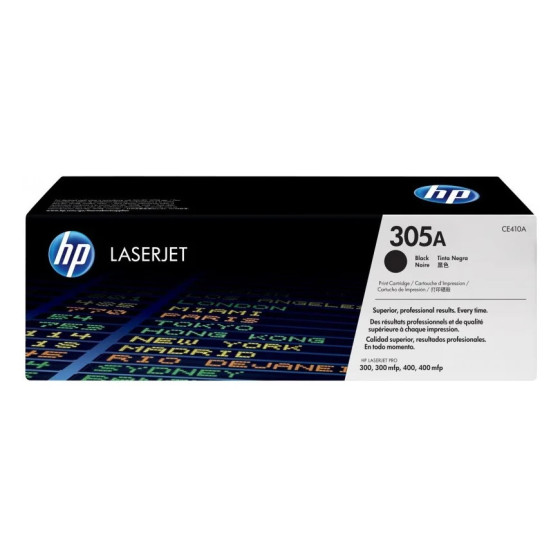 HP 305A NOIR (CE410A) - TONER HP LASERJET D'ORIGINE