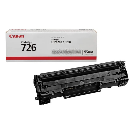 CANON 726 NOIR - TONER CANON D'ORIGINE (3483B002AA)