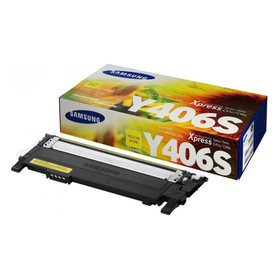 CARTOUCHE DE TONER SAMSUNG CLT-Y406S - JAUNE (SU464A)