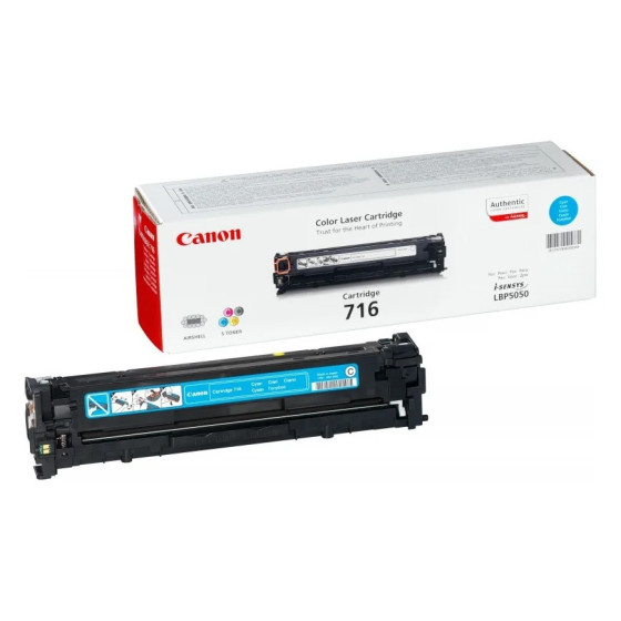 CANON 716 CYAN - TONER CANON D'ORIGINE (1979B002AA)