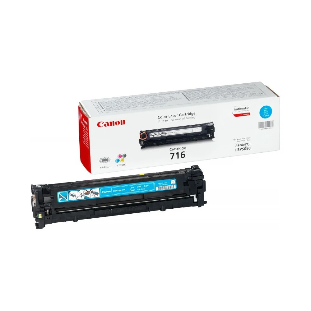 CANON 716 CYAN - TONER CANON D'ORIGINE (1979B002AA)