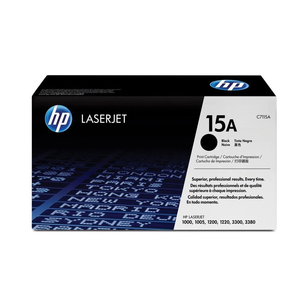 HP 15A NOIR (C7115A) - TONER HP LASERJET D'ORIGINE