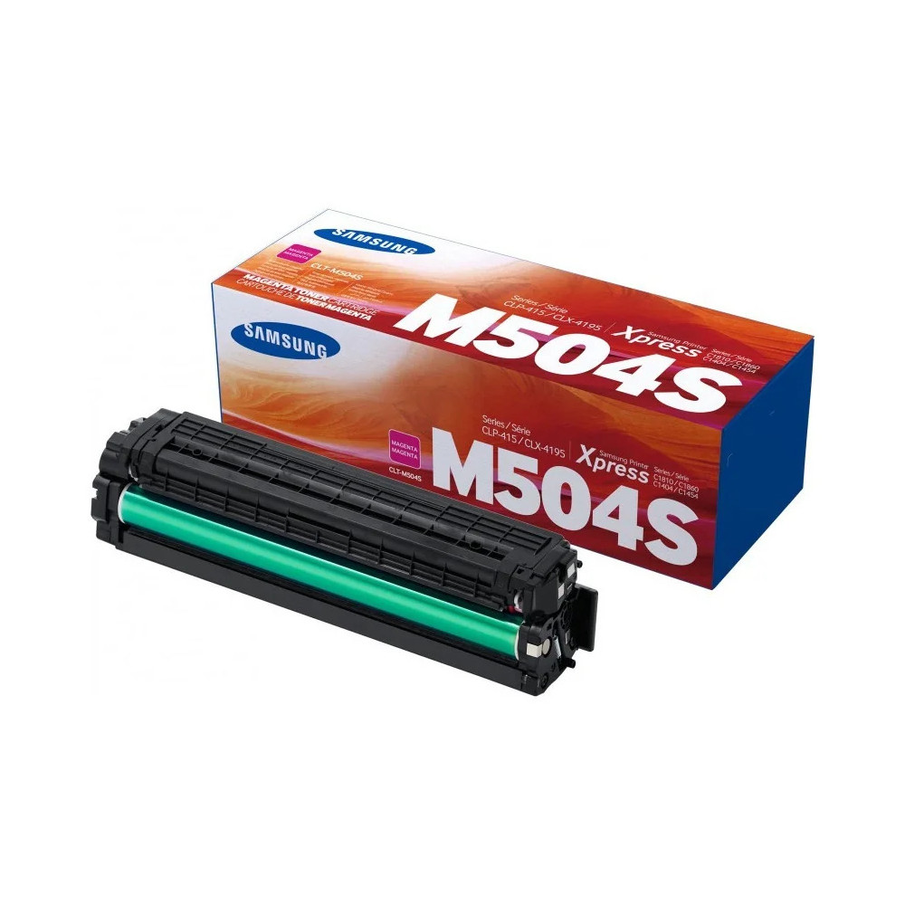 CARTOUCHE DE TONER SAMSUNG CLT-M504S - MAGENTA (SU294A) | Rightech....