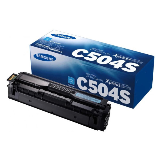 CARTOUCHE DE TONER SAMSUNG CLT-C504S - CYAN (SU027A)