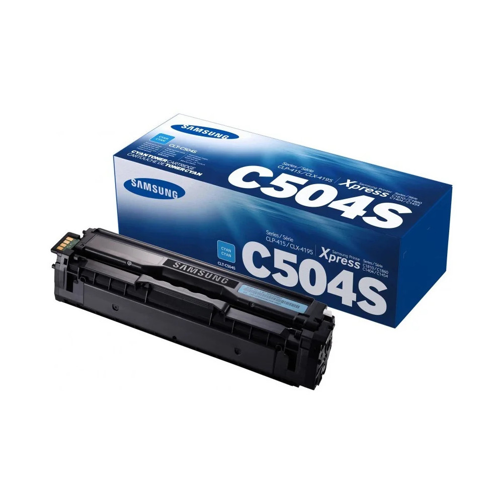 CARTOUCHE DE TONER SAMSUNG CLT-C504S - CYAN (SU027A)