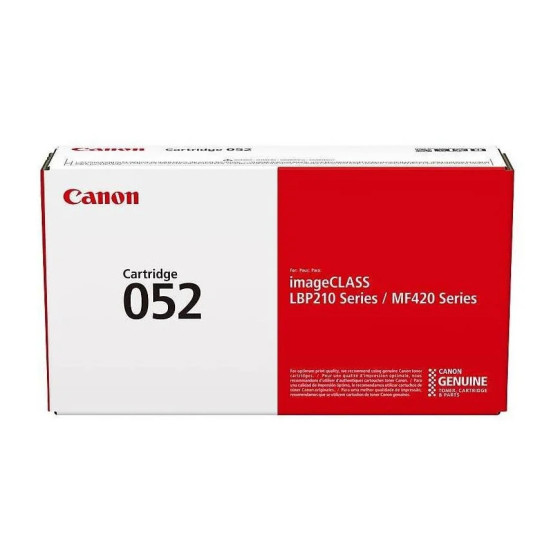 CANON 052 NOIR - TONER CANON D'ORIGINE (2199C002AA)