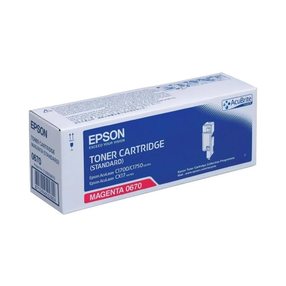 EPSON 0670 MAGENTA - TONER EPSON D'ORIGINE (C13S050670)