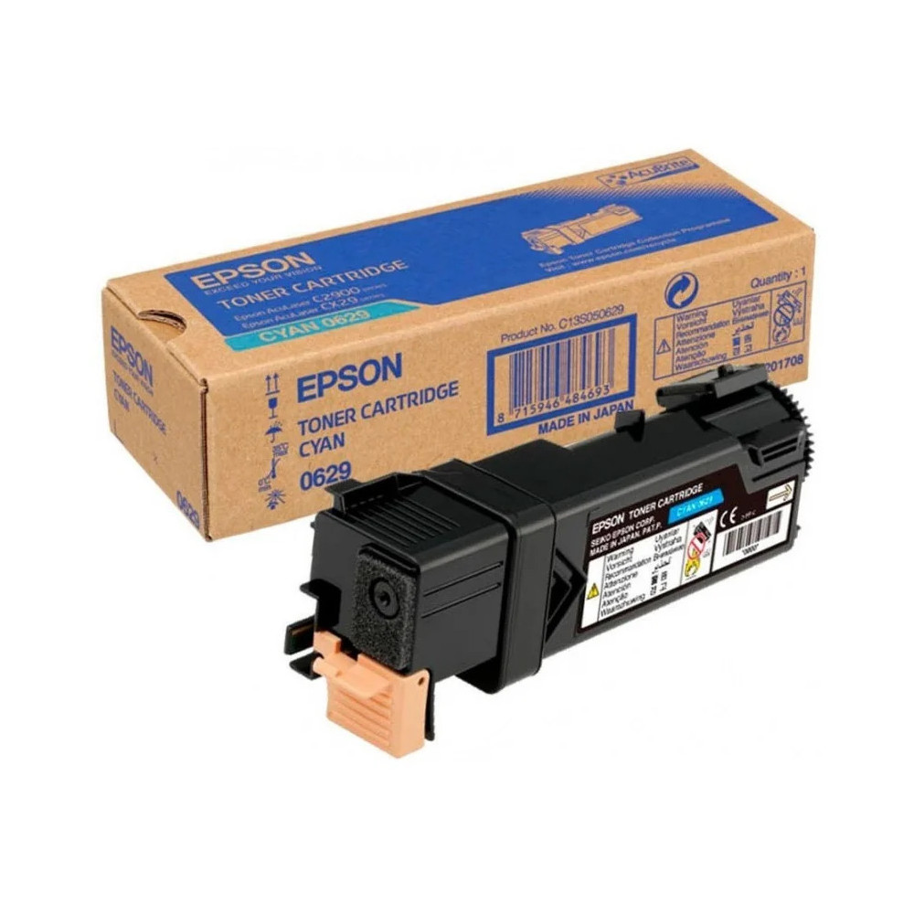 EPSON 0629 CYAN - TONER EPSON D'ORIGINE (C13S050629)