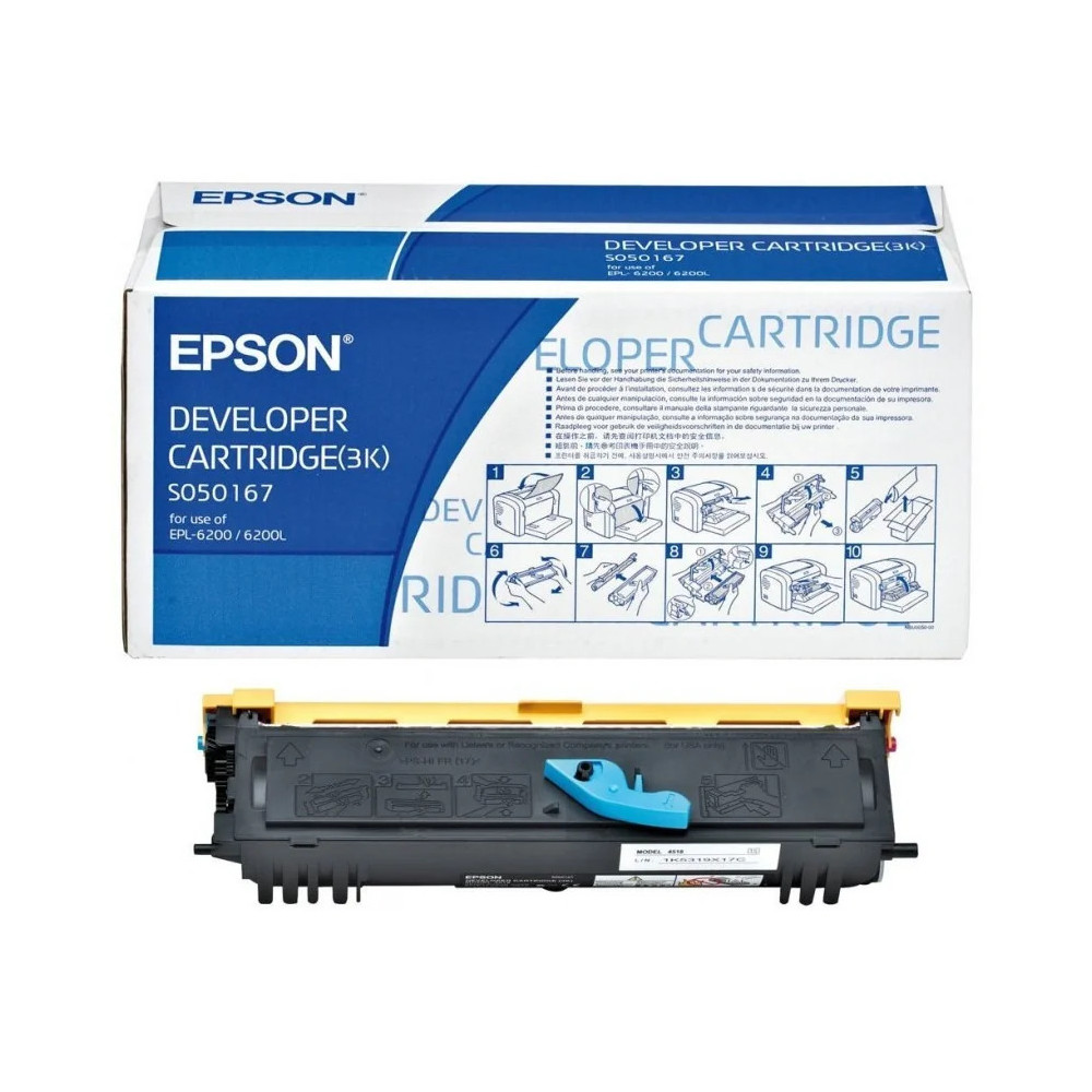 EPSON 0167 NOIR - TONER EPSON D'ORIGINE (C13S050167)