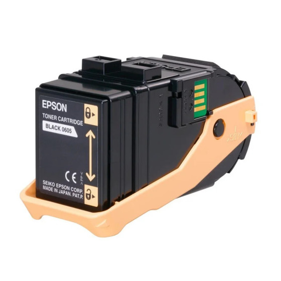 EPSON 0605 NOIR - TONER GRANDE CAPACITÉ EPSON D'ORIGINE (C13S050605)