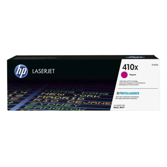 HP 410X MAGENTA (CF413X) - TONER GRANDE CAPACITÉ HP LASERJET D'ORIGINE